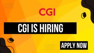 CGI Recruitment 2024 Hiring For ASSOCIATE SOFTWARE DEVELOPMENT ENGINEER 1 Role- Apply Now