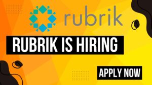 RUBRIK Recruitment 2024 Hiring For SOFTWARE DEVELOPMENT ENGINEER 1 Role- Apply Now