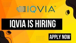 IQVIA Recruitment 2024 Hiring For SOFTWARE DEVELOPMENT ENGINEER 1 Role- Apply Now